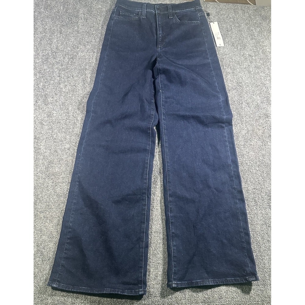 JOE'S Jeans NEW The MIA High Rise Wide Leg Sz 28 Blue Denim Jeans MSRP $218